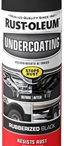 Rust-Oleum 248657 Rubberized Undercoating Spray, 15 oz, Black