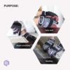 UltraLight Safety Work Gloves, Women Utility Work Gloves, MultiFunctional Mechanic Gardening Construction DIY Work Gloves with Touchscreen (Medium, Purple) - Image 7