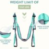 UpCircleSeven Aerial Yoga Swing Set Ceiling Mount Accessories - Image 4