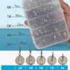 Beoccudo Fishing Swivels Snap Swivels 210pcs Barrel Swivels with Snaps, Fishing Swivels Saltwater Freshwater Snap Connector - Image 2