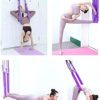 HUAXIAO Waist Back Leg Stretch Strap at Door Hanging, Leg Stretch Strap Assist Trainer for Stretching Back Bend Split Inversion Strap Gravity Yoga for Fitness Door Flexibility Trainer Beginner Gym - Image 4