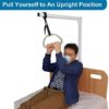 Trapeze Bar Hospital Bed Rails Assist Bars for Seniors Elderly Stand Trapeeze Home Floor Bars Pull Up Ladder Handicap Mobility Medline Patient Helper Accessories - Image 2