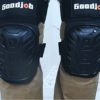Knee Pads for Work 3-in-1 Set - Goodjob Gel Knee Pads with Cut Resistant Gloves and Safety Goggles - Thick Foam Cushion and Non-Slip Straps - Ideas Gifts for Men or Woman - Image 4