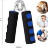 erduoduo Hand Grips for Strength Training,Soft Foam Hand Workout Grippers, Strengthen Hand Grip Exerciser,2 Pack - Image 2