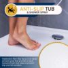Anti-Slip Spray for Increased Grip on Fiberglass, Acrylic, Concrete and Tiles – Clear Non-Slip Coating for Shower, Bathtubs & Floors - Image 6