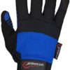 SAFE HANDLER Super Grip Gloves | Textured Grip Palm, Non-Slip Texture, Hook & Loop Wrist Strap, BLACK/BLUE, S/M, 1 pair (2 gloves) - Image 8