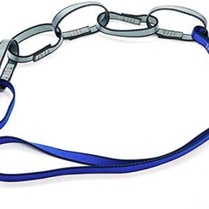 NewDoar Daisy Loop Chain for Climbing,22KN(4950lb) Nylon Webbing Sling 0.7in(17mm) Safe Chain,CE Certified for Outdoor Activities,Personal Anchor Tether System,Aid Climbing