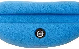 Atomik Rock Climbing Holds Bolt-On Hula Hoop Holder in Blue for Vertical Obstacle Courses
