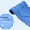 TPE Yoga Mat with Body Alignment Lines | Yoga Mat with Mesh Storage Bag, Carrier Sling and Yoga Poster - Image 3