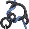 50KN Rescue Figure, 8 Descender Large Bent-Ear Belaying and Rappelling Gear Belay Device Climbing for Rock Climbing Peak Rescue 7075 Aluminum Alloy - Image 2