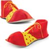 Prextex Clown Costume Set | Wig, Nose, Shoes, Bow, Tie | Halloween, Carnival, Joker, Clown Costume | Fancy Outfit, Props | Boy, Girl, Kid, Men, Women | Cosplay, Birthday, Dress-Up Party - Image 4