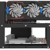 WOOCHOO Mining Rig Frame - 6/8 GPU Steel Open Air Miner Computer Case for Crypto Coin Currency Bit ETH ETC ZEC Accessories Tools，（Fans & is not Included） black 53.4 x 29 4.4 cm - Image 5