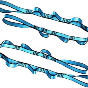 Daisy Chain, Daisy Chain Straps, 7 Loop Adjustable Aerial Silk Yoga Hammock Swing Extender Strap, 2PCS