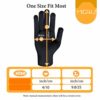 MIG4U Moisturizing Beauty Gloves Touch Screen Overnight Sleeping Glove Large for Men SPA, Dry Hands, Nighttime Lotion, UV Protection, Cosmetic Treatment, XL Black 1 Pairs - Image 7