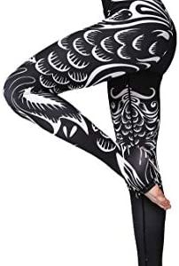 ANING VISSAY Women's High Waisted Yoga Cycling Running Pants,Workout Leggings Pantas