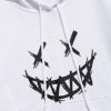 ZAFUL Fleece Hoodie Unisex Men Rose Letter Kangaroo Pocket Pullover Sweatshirt - Image 4