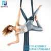 Aerial Silks 11 Yards Aerial Yoga Hammock Yoga Swing Set Yoga Swing Aerial Hammock Silks For Home Aerial Yoga Swing Silk Aerial Yoga Aerial Aerial Silk Yoga Hammock - Image 3