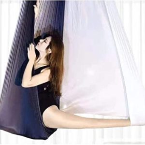 LJYT Yoga Swing, Aerial Yoga Flying Yoga Swing Yoga Hammock Trapeze Sling Inversion Tool for GymHome Fitness (Color : A)