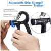 UFANME Hand Grip Strengthener, Grip Strength Trainer, 22-132 Lbs Adjustable Resistance Forearm Exerciser Workout for Rehabilitation Athletes Climbers Musicians - Image 5