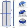 EZ GLAM 10ft/13ft/16ft/20ft Air Mat Tumble Track Inflatable Gymnastics Tumbling Track Mat with Electric Air Pump for Cheerleading/Practice Gymnastics/Beach/Park/Home use - Image 2