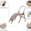 CIGOCIVI Yoga Auxiliary Chair with Lumbar Back Support Relieve Back Pain Chair Foldable Balance Handstand Training Tool - Image 3