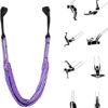 HUAXIAO Waist Back Leg Stretch Strap at Door Hanging, Leg Stretch Strap Assist Trainer for Stretching Back Bend Split Inversion Strap Gravity Yoga for Fitness Door Flexibility Trainer Beginner Gym - Image 2