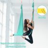 Aerial Yoga Hammock Kit -5.5 Yards Premium Aerial Silks Fabric with Hardware, Straps, Guide, Antigravity Yoga Inversion Exercises Flying Swing, Aerial Silk at Home for All Levels Starter (16.5 * 9ft) - Image 4
