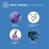 aum active Aerial Yoga Hammock - Durable Aerial Silk with Extension Straps, Carabiners, and Pose Guide - Aerial Silks for Home, Antigravity Yoga, Inversion Exercises, Yoga Starter Kit for All Levels - Image 4