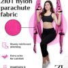 ZEAL'N LIFE Aerial Yoga Swing Set, Complete Kit, Premium Quality Safe and Secure Antigravity Yoga Hammock Sling Inversion Tool Acrobat Flying Sling Set for Indoor and Outdoor - Image 4
