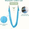 UpCircleSeven Aerial Yoga Hammock - Aerial Silk Swing Kit - Ceiling Mount Accessories & eBook - Sensory Swing - Antigravity Ceiling Hanging Yoga Sling - Inversion Hammock for Beginners & Advanced - Image 4