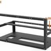 WOOCHOO Mining Rig Frame - 6/8 GPU Steel Open Air Miner Computer Case for Crypto Coin Currency Bit ETH ETC ZEC Accessories Tools，（Fans & is not Included） black 53.4 x 29 4.4 cm - Image 7