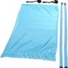 BORDSTRACT Yoga Swing Set, Yoga Hammock Sling Inversion Exercises Tool Fitness Band Trapeze Swing Kit for Adult Kids Fitness Gymnastics(Blue) - Image 4