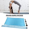 BORDSTRACT Yoga Swing Set, Yoga Hammock Sling Inversion Exercises Tool Fitness Band Trapeze Swing Kit for Adult Kids Fitness Gymnastics(Blue) - Image 2