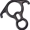 50KN Rescue Figure, 8 Descender Large Bent-Ear Belaying and Rappelling Gear Belay Device Climbing for Rock Climbing Peak Rescue 7075 Aluminum Alloy - Image 7