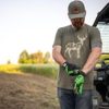 Hooyman Midweight H-Grip Work Gloves with No-Slip Technology, and Breathable Neoprene for Gardening, Weeding, and Outdoors - Image 4