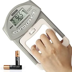 Handeful Digital Hand Dynamometer Grip Strength Measurement Meter Auto Capturing Electronic Hand Grip Power 198Lbs / 90Kgs