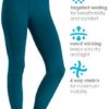 Homma Premium Thick High Waist Tummy Compression Slimming Leggings - Image 4