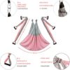 Yoga Swing,Yoga Hammock Set Ceiling Mount Accessories - Image 2