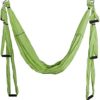 Yaesport Aerial Yoga Swing Kit with Extension Straps and Ceiling Hooks, Body Hammock Yoga Swing Rigging for Antigravity Yoga Sling Inversion Hanging Equipment (Green) - Image 4