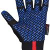 SAFE HANDLER Super Grip Gloves | Textured Grip Palm, Non-Slip Texture, Hook & Loop Wrist Strap, BLACK/BLUE, L/XL, 1 pair (2 gloves) - Image 8
