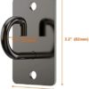 OUUO Wall Mount Workout Anchors for Resistance Bands,Body Weight Straps,Strength Training, Yoga, Home Gym, Physical Therapy Exercise and Closed Loop Bands - Image 2