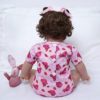 JIZHI Lifelike Reborn Baby Dolls - 20-Inch Real Baby Feeling Realistic-Newborn Baby Dolls Adorable Smiling Real Life Baby Dolls with Feeding Kit & Gift Box for Kids Age 3 + - Image 7