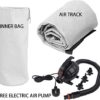 Air Track Tumbling Gymnastics Mat Inflatable 10ft 13ft 16ft 20ft Gym Tumble Mats 4 Inch Thickness for Home Use/Yoga/Training/Cheerleading/Water Fun with Electric Pump - Image 7