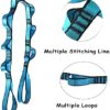Daisy Chain, Daisy Chain Straps, 7 Loop Adjustable Aerial Silk Yoga Hammock Swing Extender Strap, 2PCS - Image 3