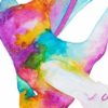 Amanda's flow"lyra/hoop yoga" art print. - Image 2