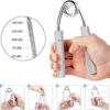 SAVLDO Hand Grip Strengthener Adjustable Resistance 50-150 LBS Hand Gripper, Hand Strengthener, Metal Grip Strength Trainer, Hand Grip Finger Strengthener, Wrist & Forearm Hand Exerciser (1 Pack) - Image 4