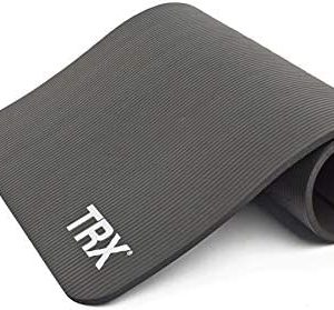 TRX Training High-Density 48- Inch Exercise Mat, Medium-Sized Training Mat, Anti-Slip Fitness Mat