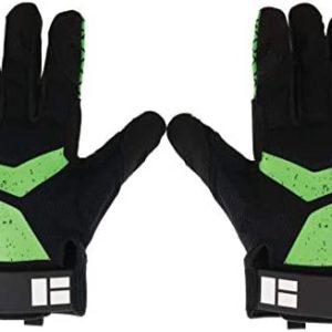 Hooyman Midweight H-Grip Work Gloves with No-Slip Technology, and Breathable Neoprene for Gardening, Weeding, and Outdoors