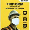Firm Grip Reusable Face Mask- Tough Working Gear (16 Pack), One Size - Image 2