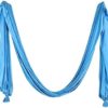 Yoga Swing Hammock Silk Fabric Hanging Trapeze Aerial Fitness Yoga Prop - Image 2